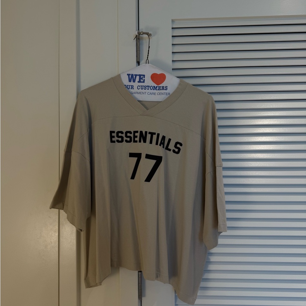 Essentials Tan Short Sleeve Tee